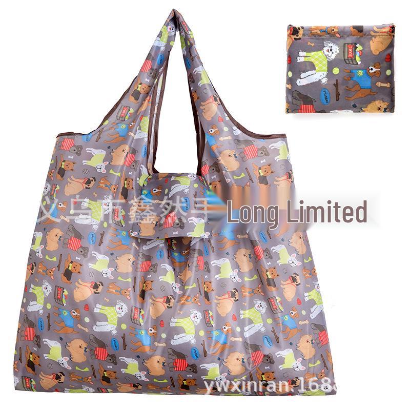 Spot Neue Wiederverwendbare Faltbare Nylon-Einkaufstasche mit Logo