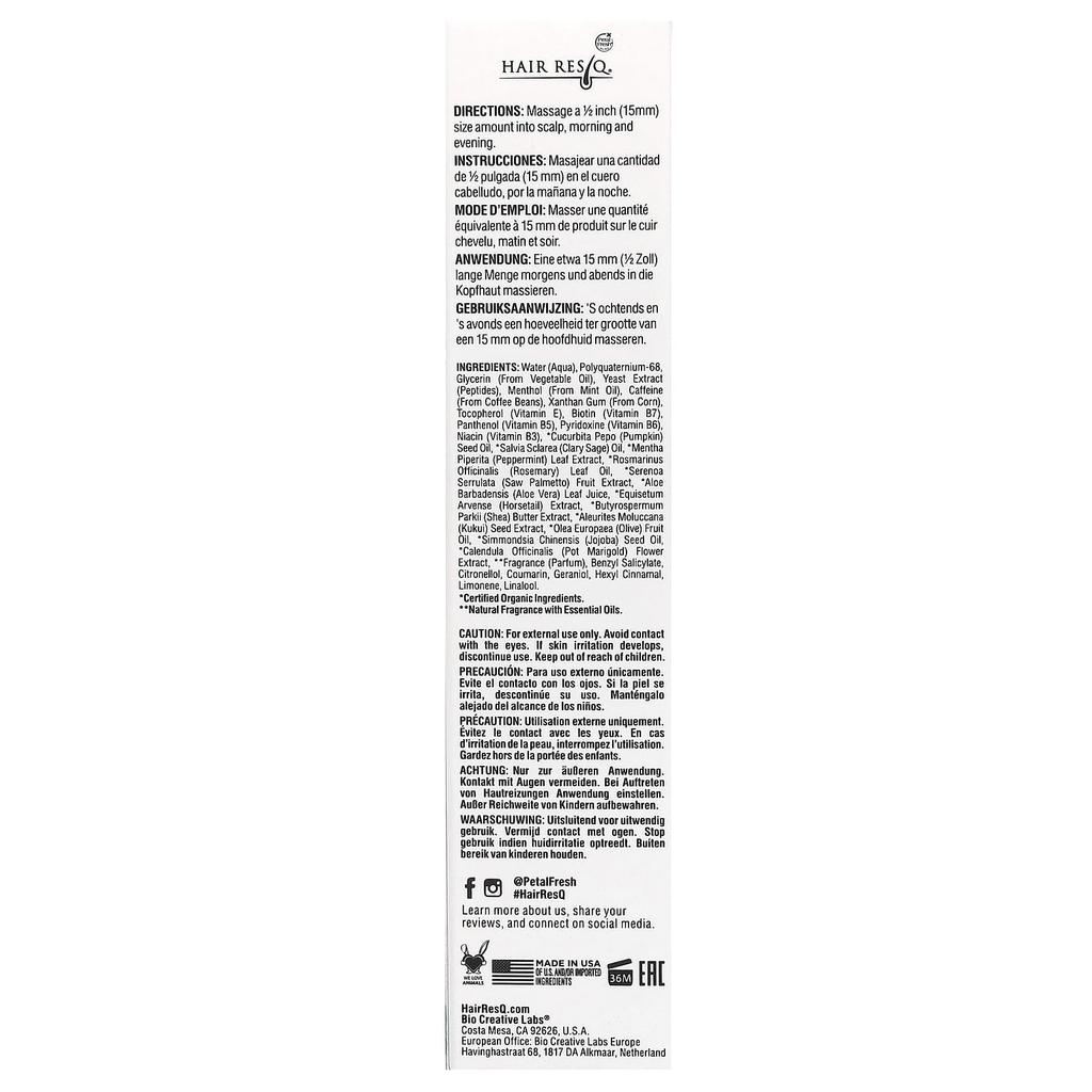 Hair Resq, Follicle Stimulator Serum, 60Ml(2Fl Oz)