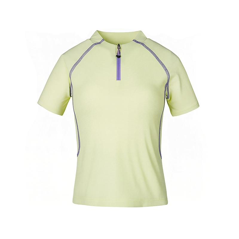 Sommer Freizeit Sport T-Shirt, Schnelltrocknende Kleidung, Damen Sommer Outdoor Wandern Kurzarm T-Shirt