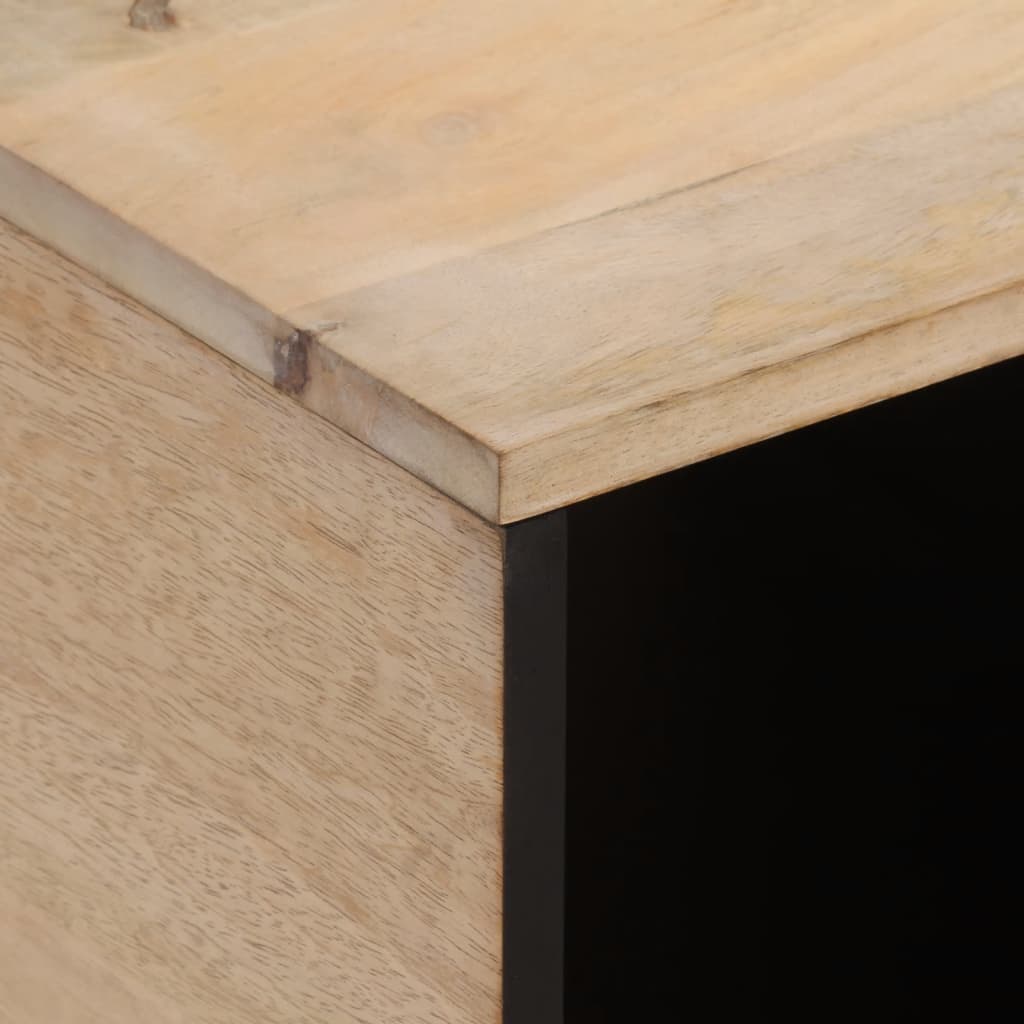 Coffee Table, 80x50x40 Cm, Solid Mango Wood