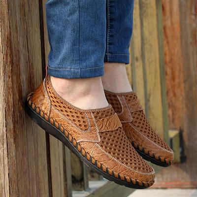 Chaussures décontractées respirantes pour hommes, baskets d'extérieur à la mode, été