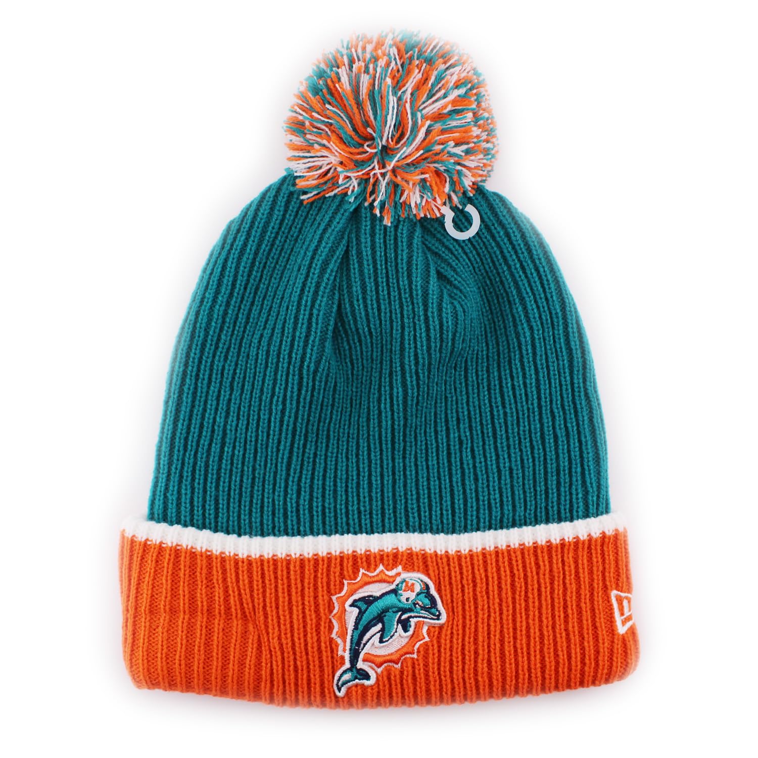

В язана шапка New Era NFL KNIT BEANIE [FIRESIDE CAP] (Маямі Долфінс) [Використано]