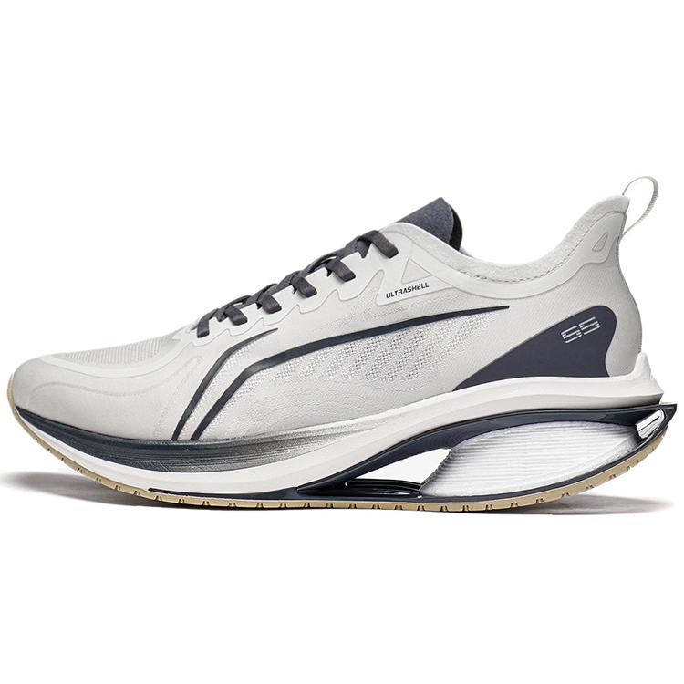 New LiNing WuShi 5S 3.0 Anti Slip And Wear Resistant Breathable Low Top Running Shoes Men's Gray Black ARST001-2