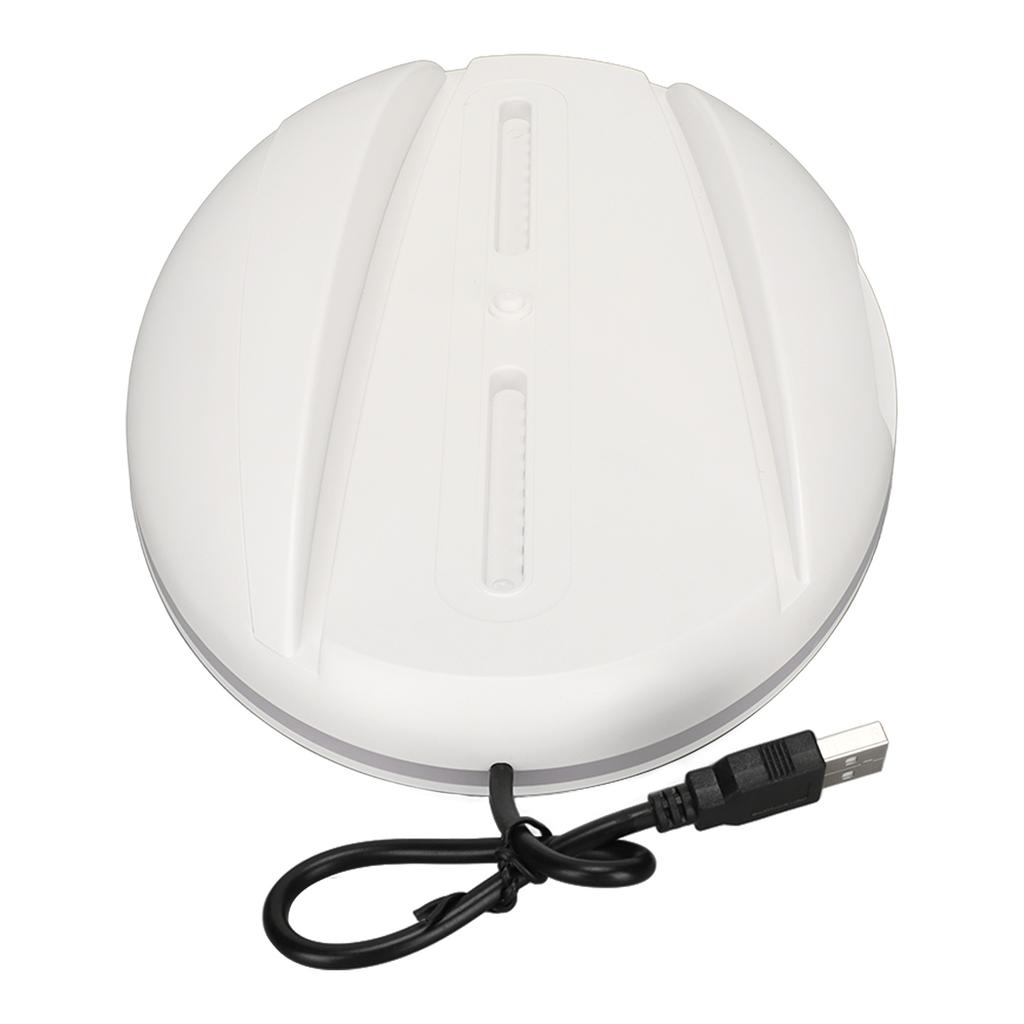 LED Vertical Stand Stylish Plug and Play Console Docking Station with 3 USB2.0 Ports Colorful Light for PS5 Consoles