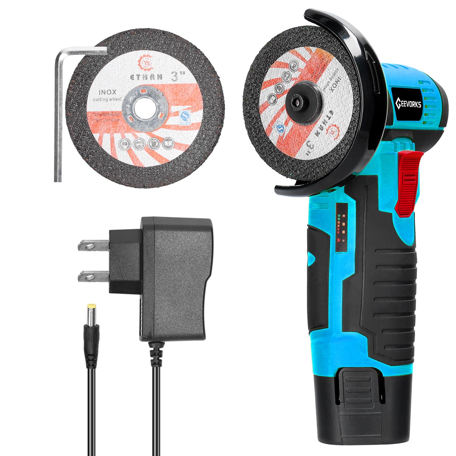 

Электрический шлифовальный инструмент, 19500 об/мин, многофункциональный мини-шлифовальный станок, ручной резак для резки, полировки 1pcs batteries US Plug разноцветный