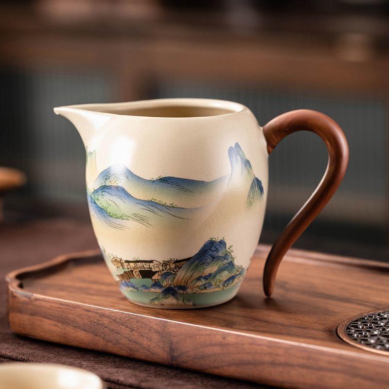 New Ru Kiln Gongfu Tea Pot - Xishi Ceramic Teapot for Brewing