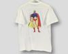 Vintage 80er Weekly shonen jump 16. Jubiläum kinnikuman T-Shirt Sammlerstück Japanisches Manga-Magazin Tee Single Stitch Weiß Klein