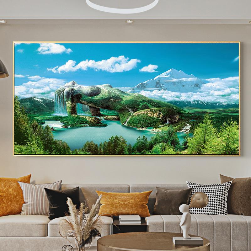 

Природный пейзаж, холст, картина, настенное искусство, Национальный парк Джаспер, Канада, настенные картины, постеры и принты для гостиной, домашний декор 70x140cm No Framed