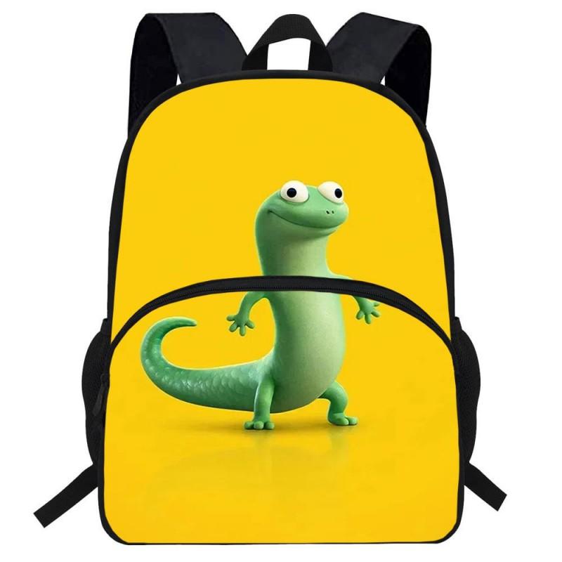 Zaino Scolastico Leggero per Bambini con Cartoni Animati, Zaino a Spalla Doppia con Supporto Ergonomico per la Schiena, Tessuto Oxford, per la 1ª-2ª Elementare