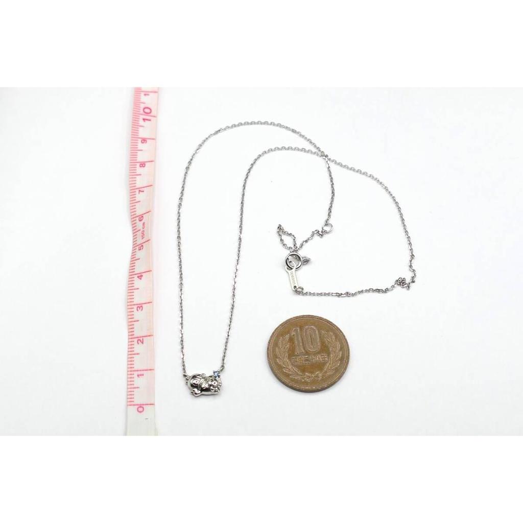 Used Unused U-treasure Sanrio Hankyodon 925 Necklace