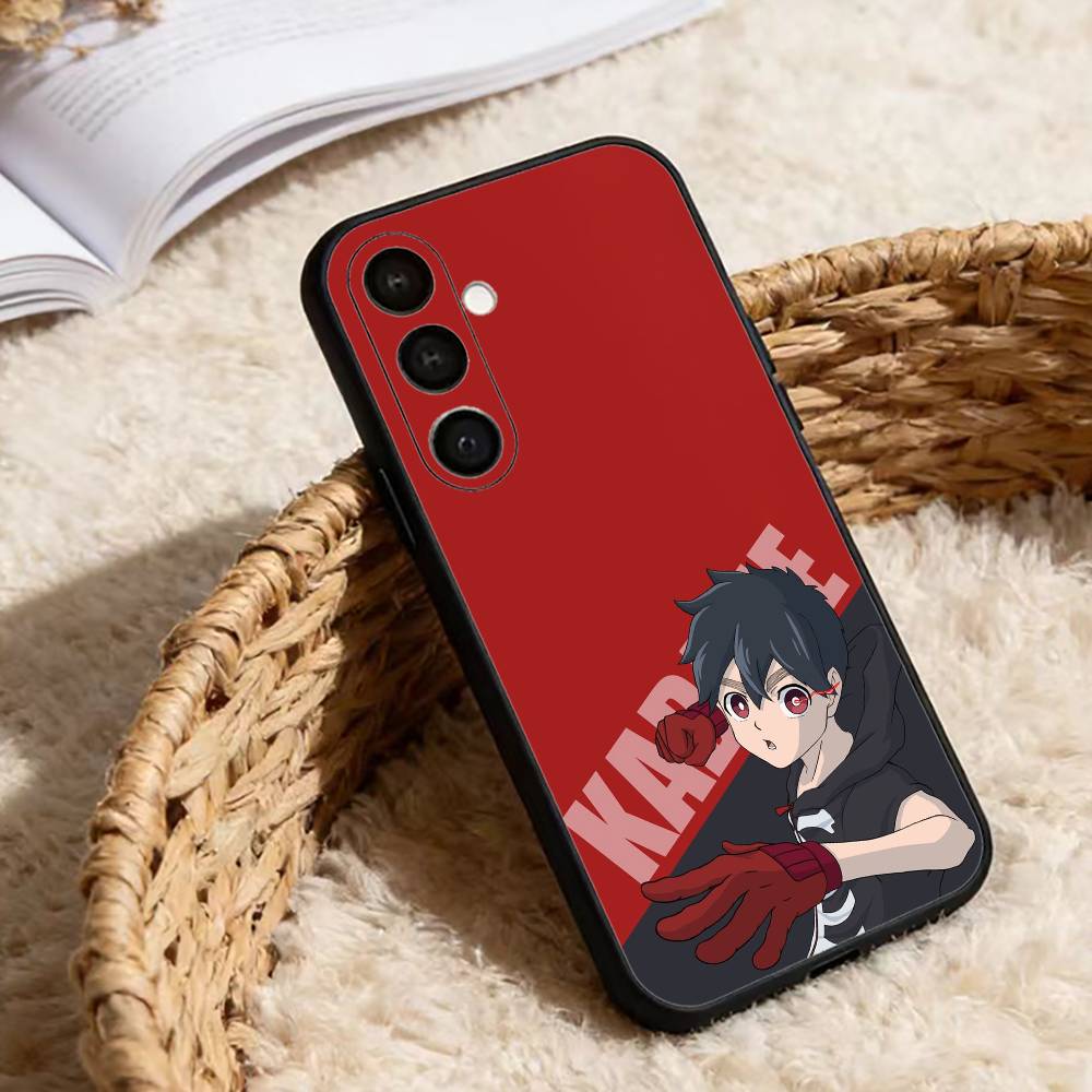 Anime Kemono Jihen Cool Phone Case For Samsung Galaxy A20,21s,22,31,32,52,53,72,73,80,91 Soft Black Shell