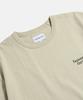 ESPIONAGE Minimal Logo Heavyweight Tee Sand
