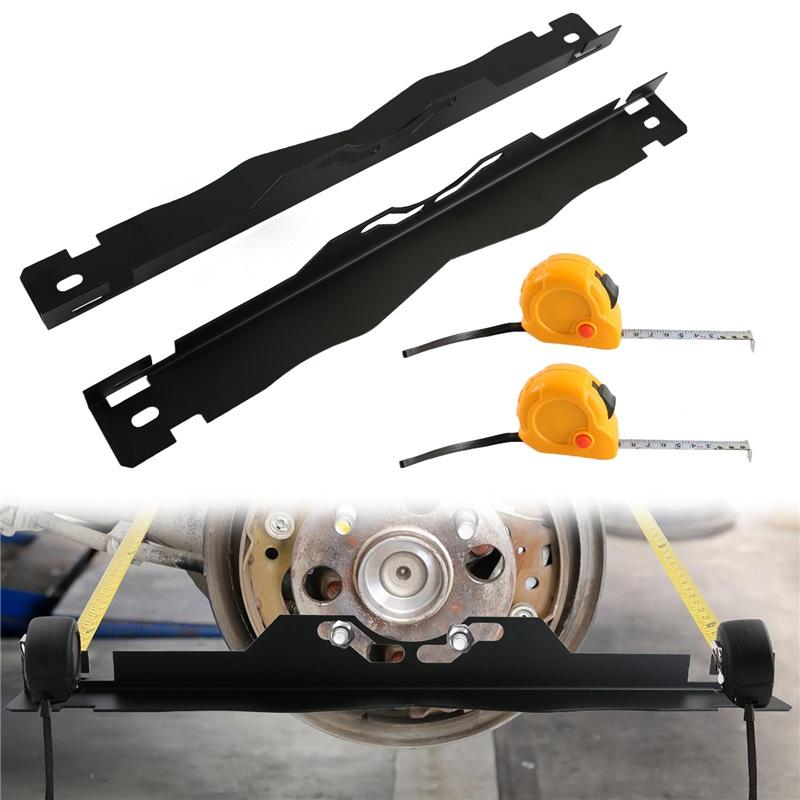 Wheel Alignment Tool Kit, Portable Wheel Alignment Measuring Tool for Cars and Trucks, Precise Positioning