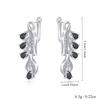 Black Awn Black Luxury Drop Earrings