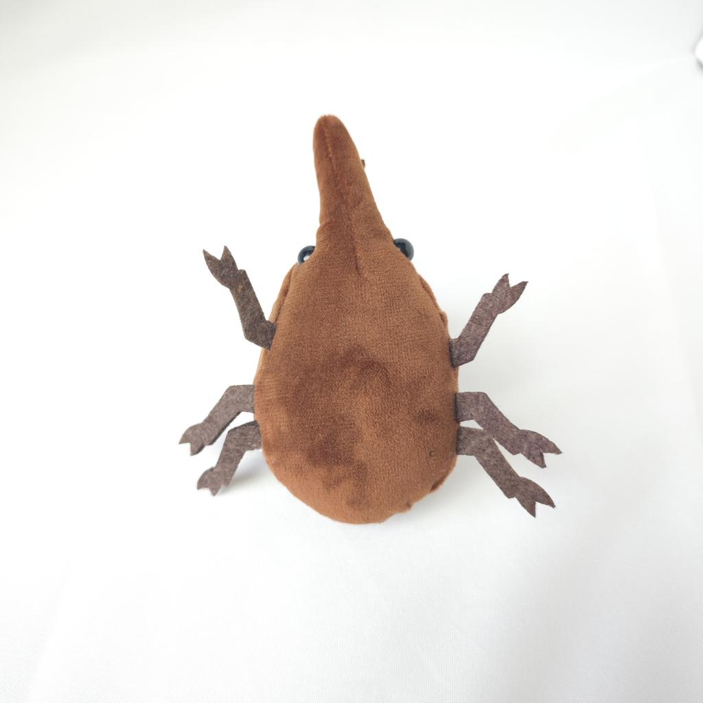 Plush Insect Toy for Carkey Pendant Beetle Doll Cartoon Keychain Children Backpack Ornament