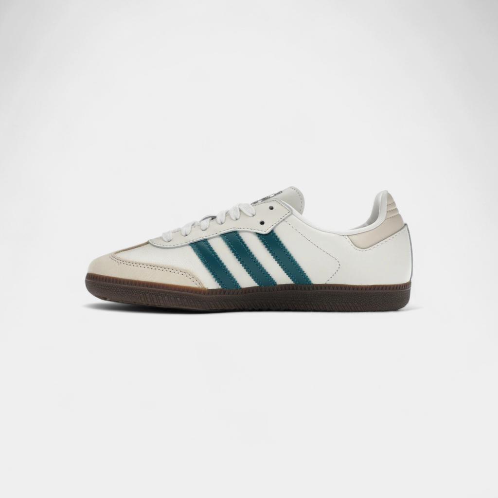 adidas Samba OG Cloud White Legacy Teal (Women's)