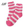 Plush Home Slippers 1 Pair Women Fuzzy Socks for Valentine's Day Warm Fluffy Coral Fleece Day Slipper Socks Fall Winter Thick Sleeping Gift Holiday