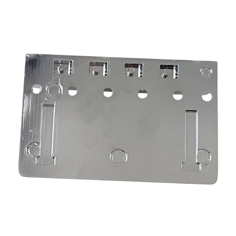 5 Strings Hardtail Bridge Guitar Bridge Saddles 5 Saddle Hardtail Zinc Alloy Tailpiece Electric Bass Bridge Replacements