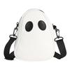 Ghost Funny Leather Shoulder Bag Lovely Fun Devil Fashion Unisex Shoulder Handbags Small Portable Messenger Handbags for Travel