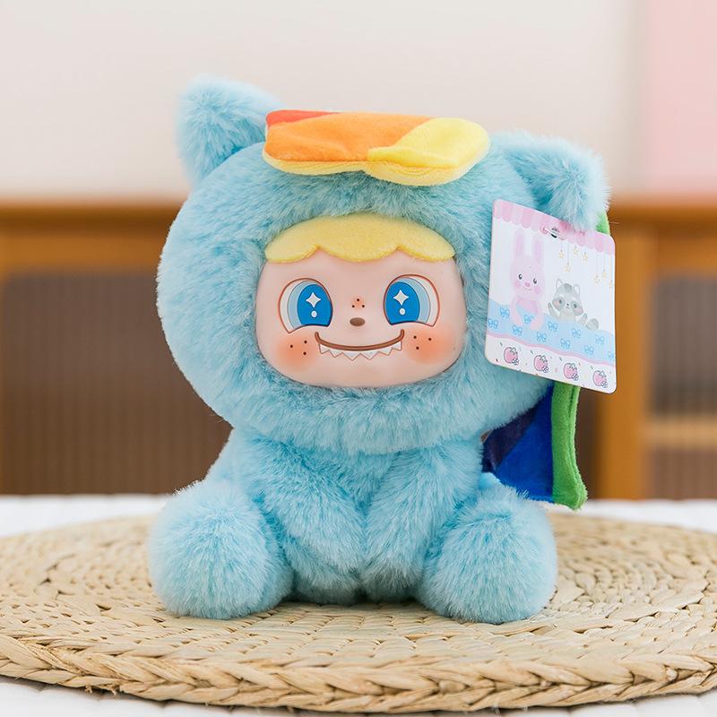 MM toffi kolorowa owocowa pluszowa seria pudełek-niespodzianek modny prezent do zabawy urocza lalka-zawieszka dla dziecka