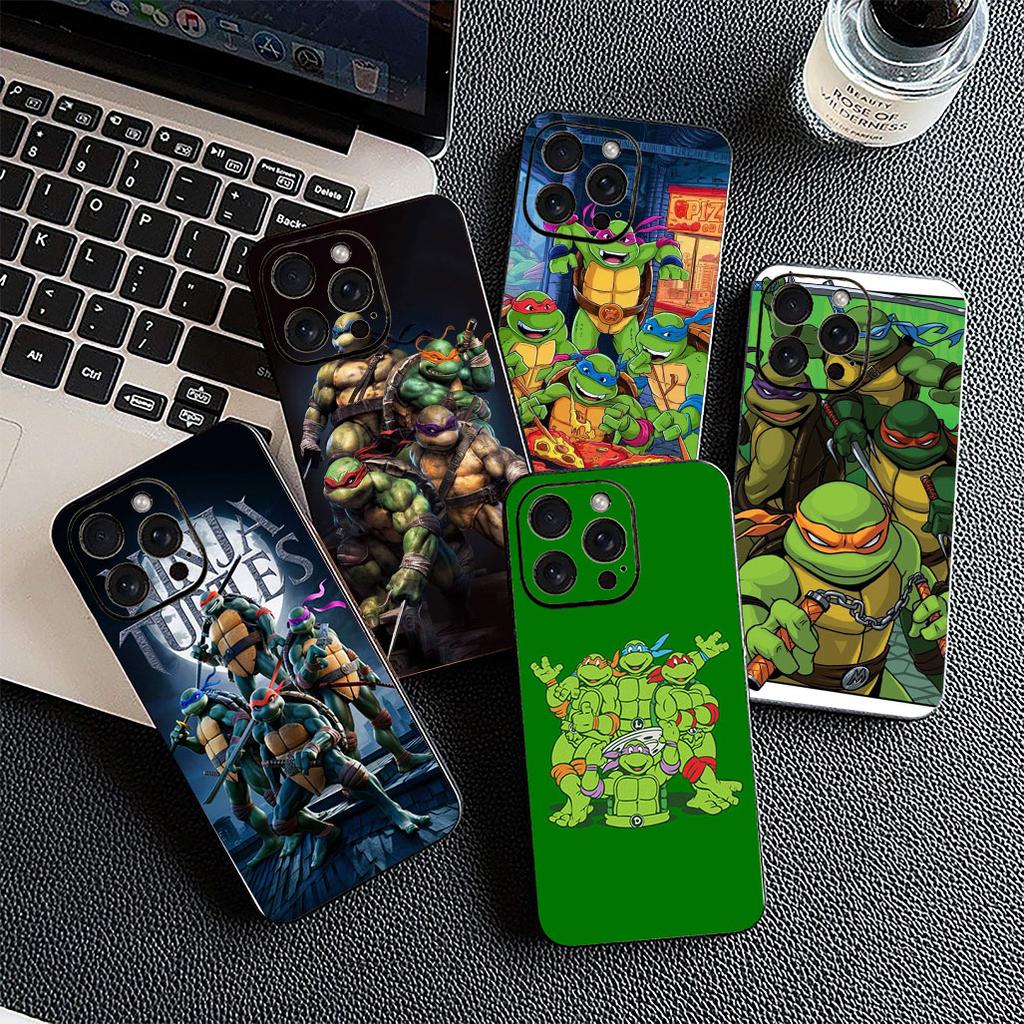 Cover for Apple iPhone 17 16 14 15 Plus Pro Max 16E ProMax + 15Plus 15+ 16+ Phone Case Anime N-Ninja-Comics T-Turtles-Lovely