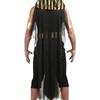 Costume Cosplay da Faraone Egiziano Regina per Performance Teatrale di Halloween