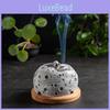Modern Minimalist Moon Incense Burner Unique Resin Home Dcor Aromatherapy Gift