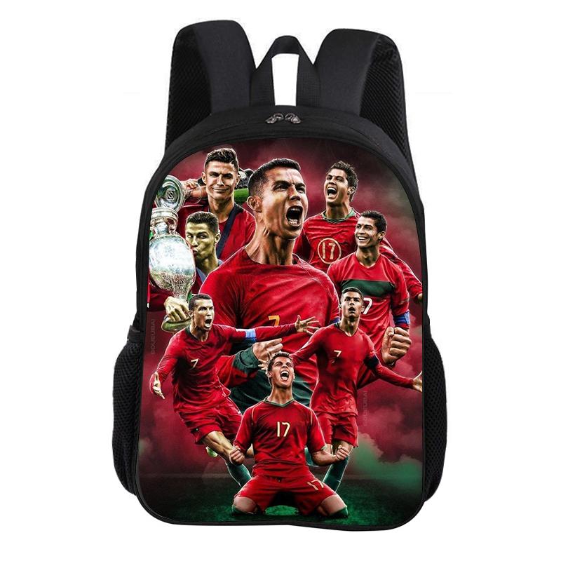 Ronaldo Schoolrugzak CR Voetbalster Rugzak Kinder Boekentas Rugzak Mode Schooltas Voetbal Sport Rugzak Kinderen Cadeau