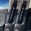 GLC GLB 2PCS Car Seat Belt Cover Shoulder Protector Pad For Mercedes Benz AMG W203 W206 W220 W205 W211 W212 GLE GLC GLK GLS W22