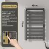Wall Mounted Electric Heated Towel Rail Driving Sterilizer Large Bathroom Towels Dryer Thermostatic Waterproof Smart Towel Rack