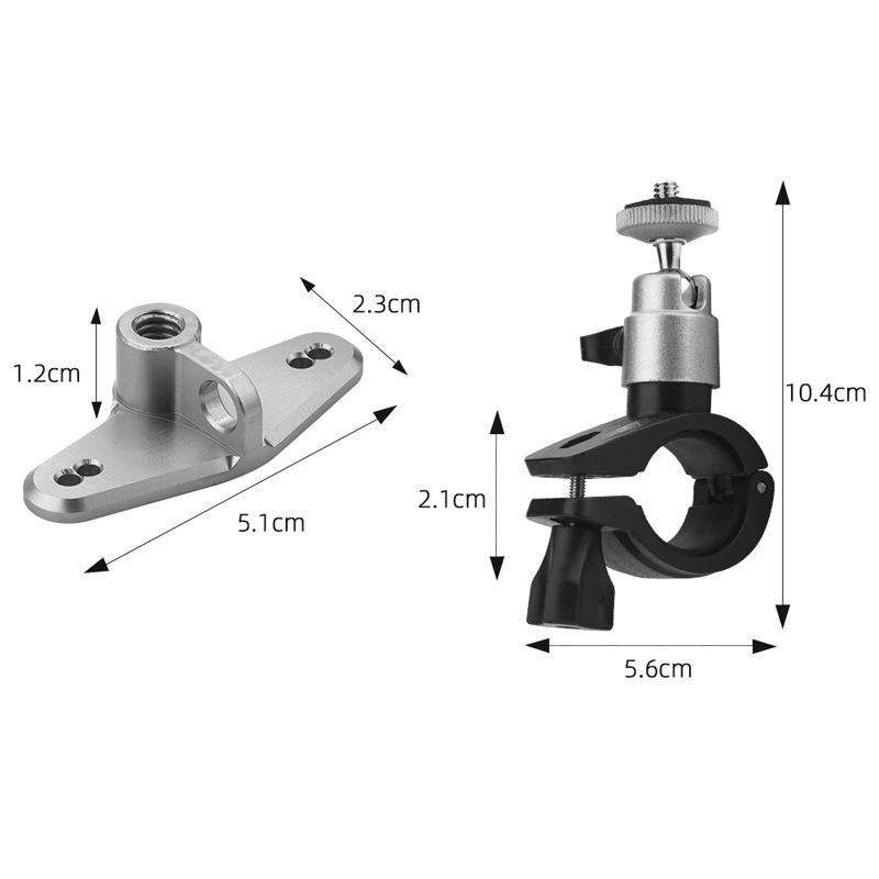 2025 suitable for DJI MINI 4PRO bicycle bracket AIR 3S remote control adapter base fixing accessories