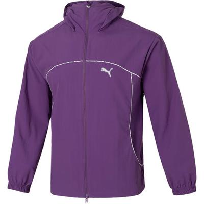 Breathable Long Sleeve Running Training Jacket Men Jackets Purple 628484-89