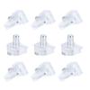 50PCS Clear Shelf Support Pegs Shelf Holder Pins Bracket Cabinet Clips Holder Furniture Hardware