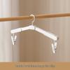 Portable Folding Travel Clothes Rack - Telescopic No-Punch Hanger for Indoor Drying