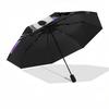Jack SkellingtonSally Automatic Opening and Closing Umbrella - 8 Ribs Portable Folding Umbrella with Plastic Handle, Suitable for Leisure an