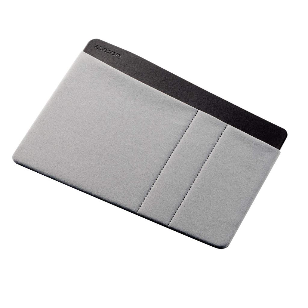 ELECOM Laptop Pocket Gadget Case with 3 Compartments (Large, Medium, Small), Gray, PCA-LTP01GY
