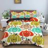 Halloween Decorations Duvet Cover Twin Cartoon Pumpkin Comforter Cover Lantern Ghost Quilt Cover Kids Boys Girls Holiday Gifts