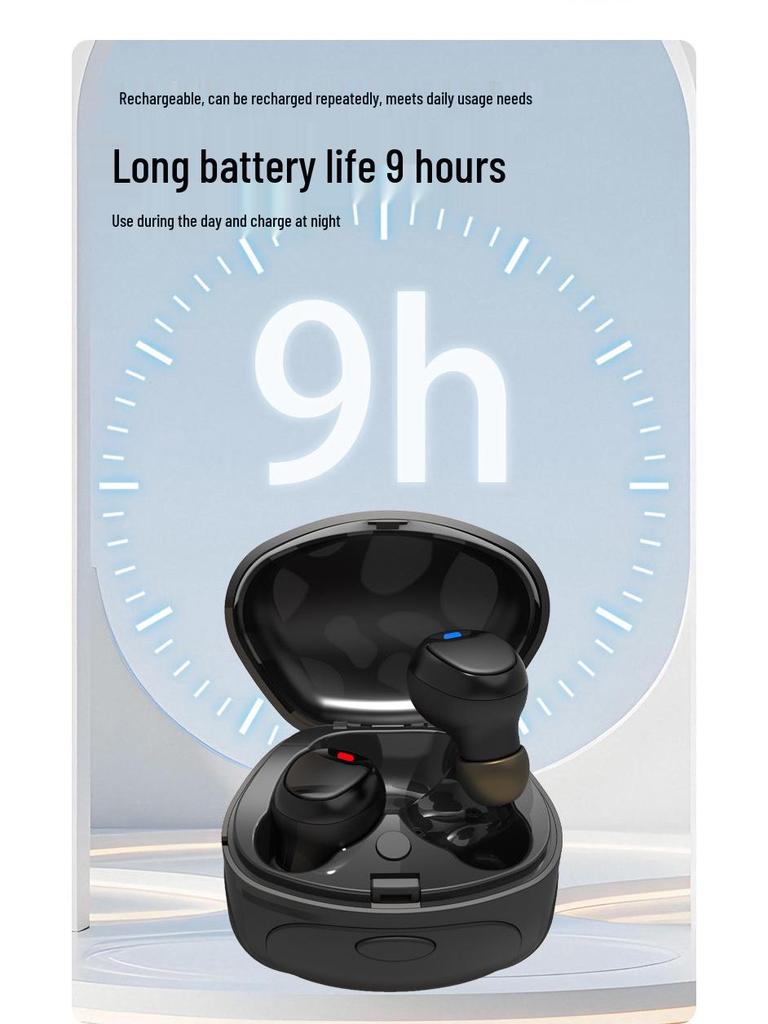 XuanYin Rechargeable In-Ear Hearing Aids for Seniors - Smart Amplifiers for the Deaf and Hard of Hearing