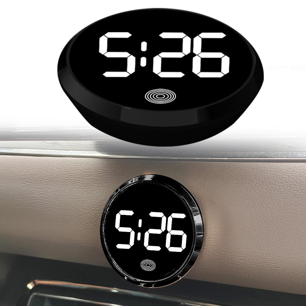 Reloj Luminoso Interior Para Coche, Reemplazo de Reloj de Salpicadero de Vehículo, Reloj Decorativo para Coche Impermeable, Reloj de Coche para Salpicadero