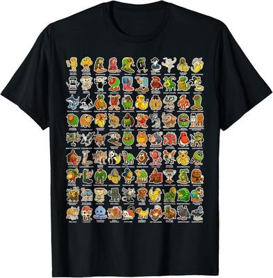 Italian-Brainrot Gen Z Funny Meme 90 Brainrot Characters T-Shirt Unisex T-Shirt