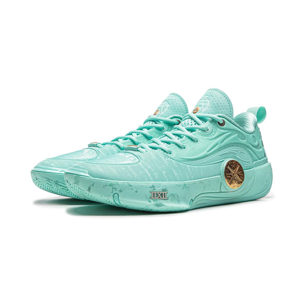 Li-Ning Way of Wade 12 Low Liberty Classic Jasnozielone Męskie Trampki Złote ABAV085-16