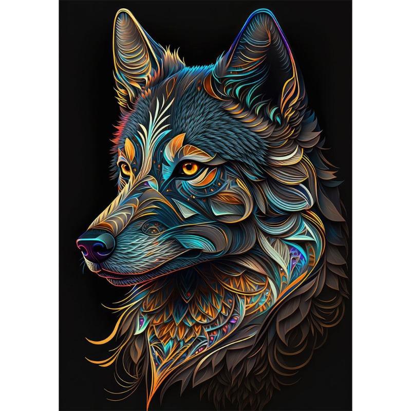 

Animals Phoenix Gorilla Colorful Octopus Art Print Canvas Poster Wall Art For Living Room Abstract Celestial Home Decor Cuadros 21cm×30cm NoFrame