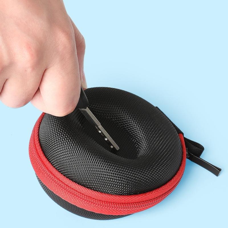 Portable Watch Storage Box Waterproof Unique Travel Carrying Case Bag With Soft Lining Fit for Smartwatch Wristwatch Box