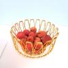 Hollow Structure Candy Dessert Rack Scalable Wire Fruit Basket  Desktop Storage