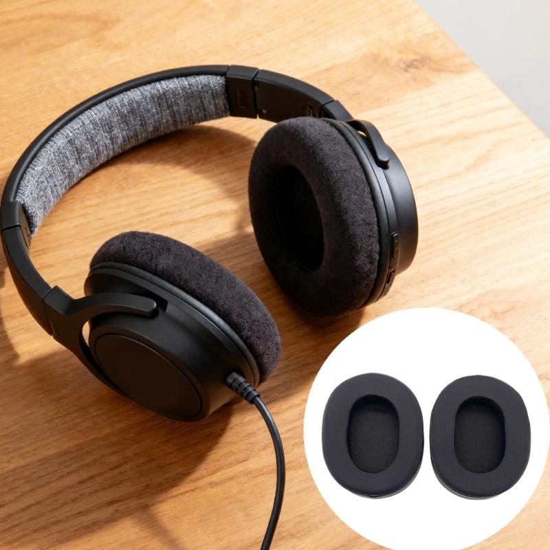 Soft Sponge Replacement Ear Cushions for HS55 Professional Gaming Headset Enhances Comfort Durability Easy Installation