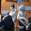 10CM Jujutsu Kaisen Animation Satoru Gojo & Geto Suguru Yumemirize Sitting Posture Action Figure Genuine Miniature Figurine Plaything