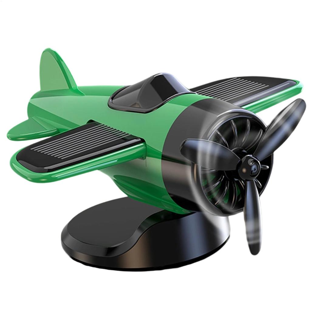 Solar Powered Car Decoration, Dashboard Decoration, Rotating Drifting Fan Collectible for Men and Women