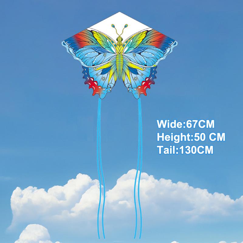 1.4M Colorful Butterfly Kite Flying Toys For Children Kites Flying Fish Kites Professional Wind Kites Toy Sports-Leisure Kite Ai