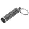 Cigarette Lighter Matchstick Kerosene Lighter Waterproof Lighter Outdoor Vintage Key ChainGray