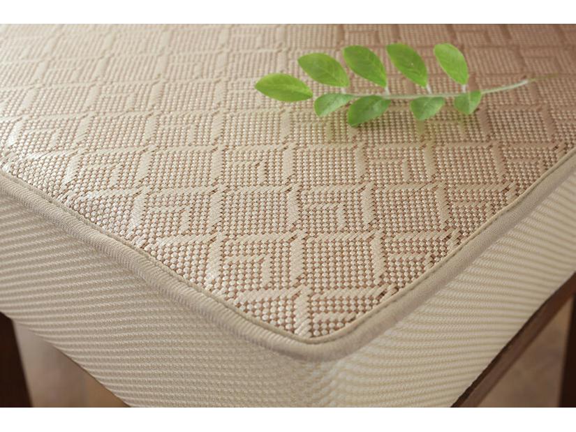 Yaz için Kalınlaştırılmış Kaymaz Buz İpeği Rattan Sandalye Minderi